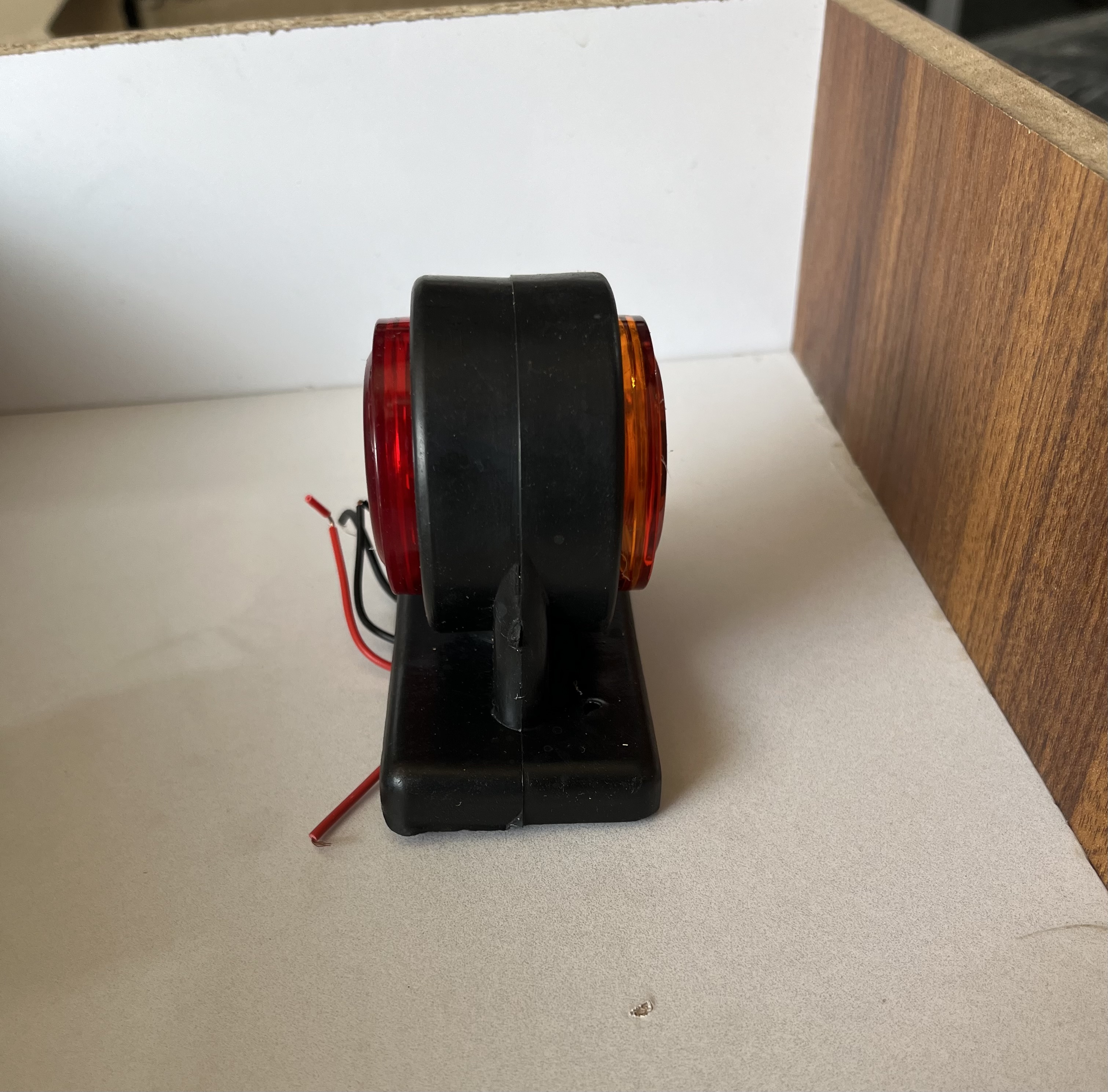 چراغ بغل دوطرفه بزرگ کامیون SMD (نارنجی-قرمز)