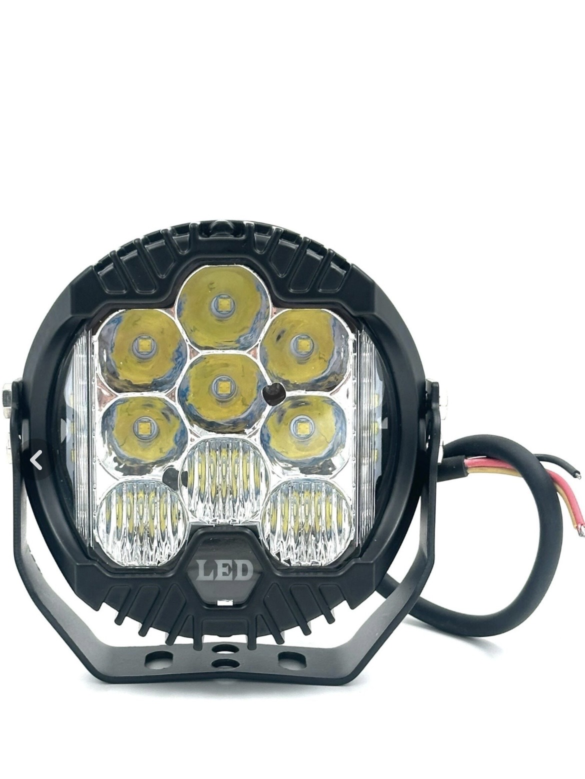 چراغ گرد کبری 5 اینچ آفرودی 12-24 سفید